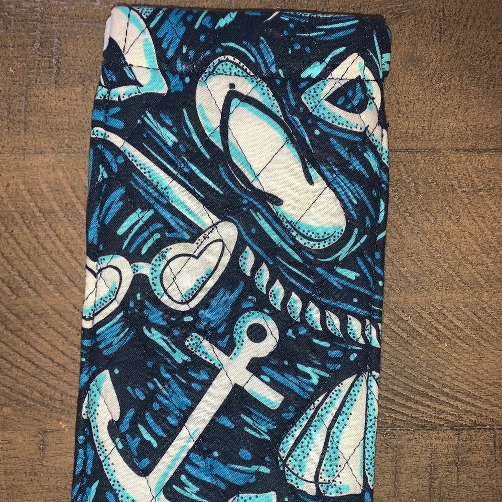 Vera Bradley Shore Enough Sunglass Case